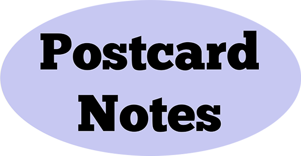 Postcard Notes
